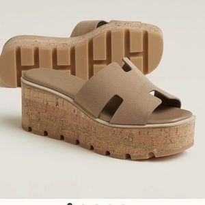 Hermes Eze 30 sandal beige brand new!